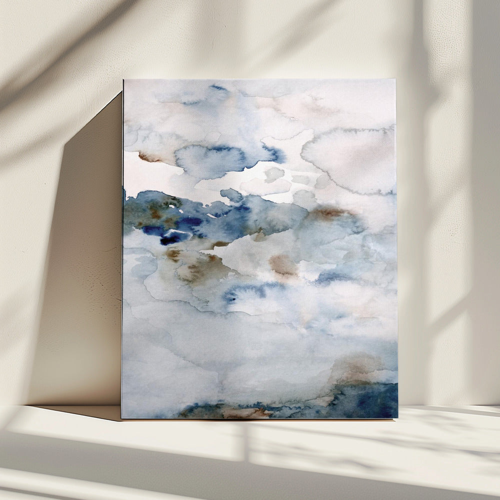 In de wolken 3 | Canvas