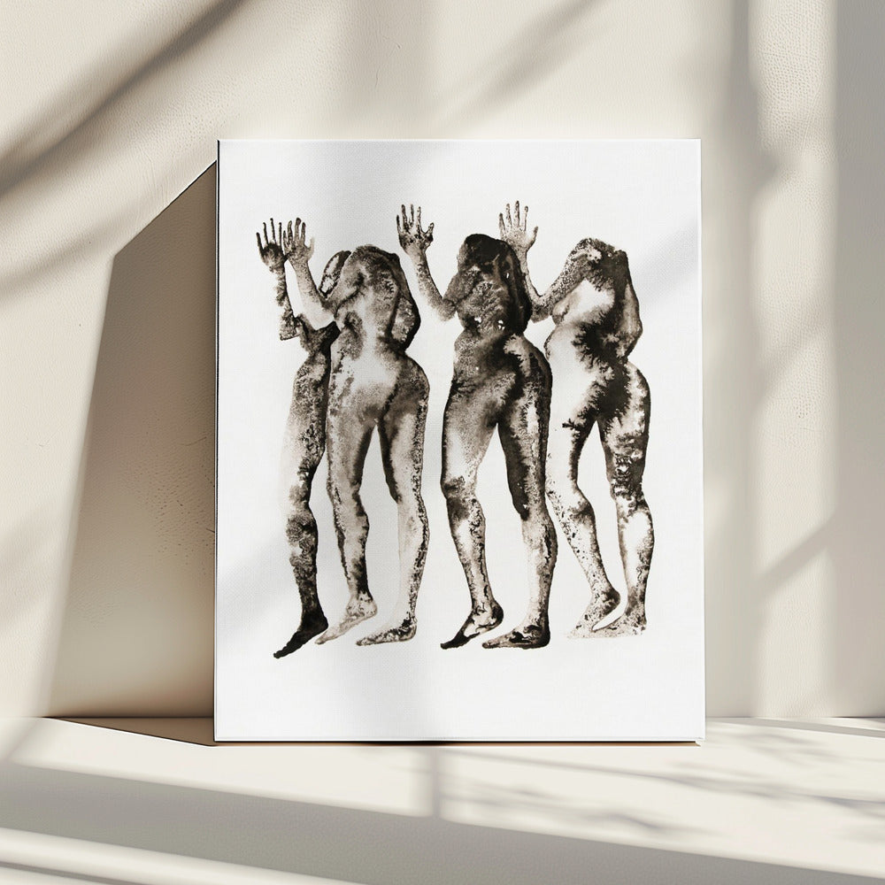 4 Figuren (zonder hoofd) | Canvas