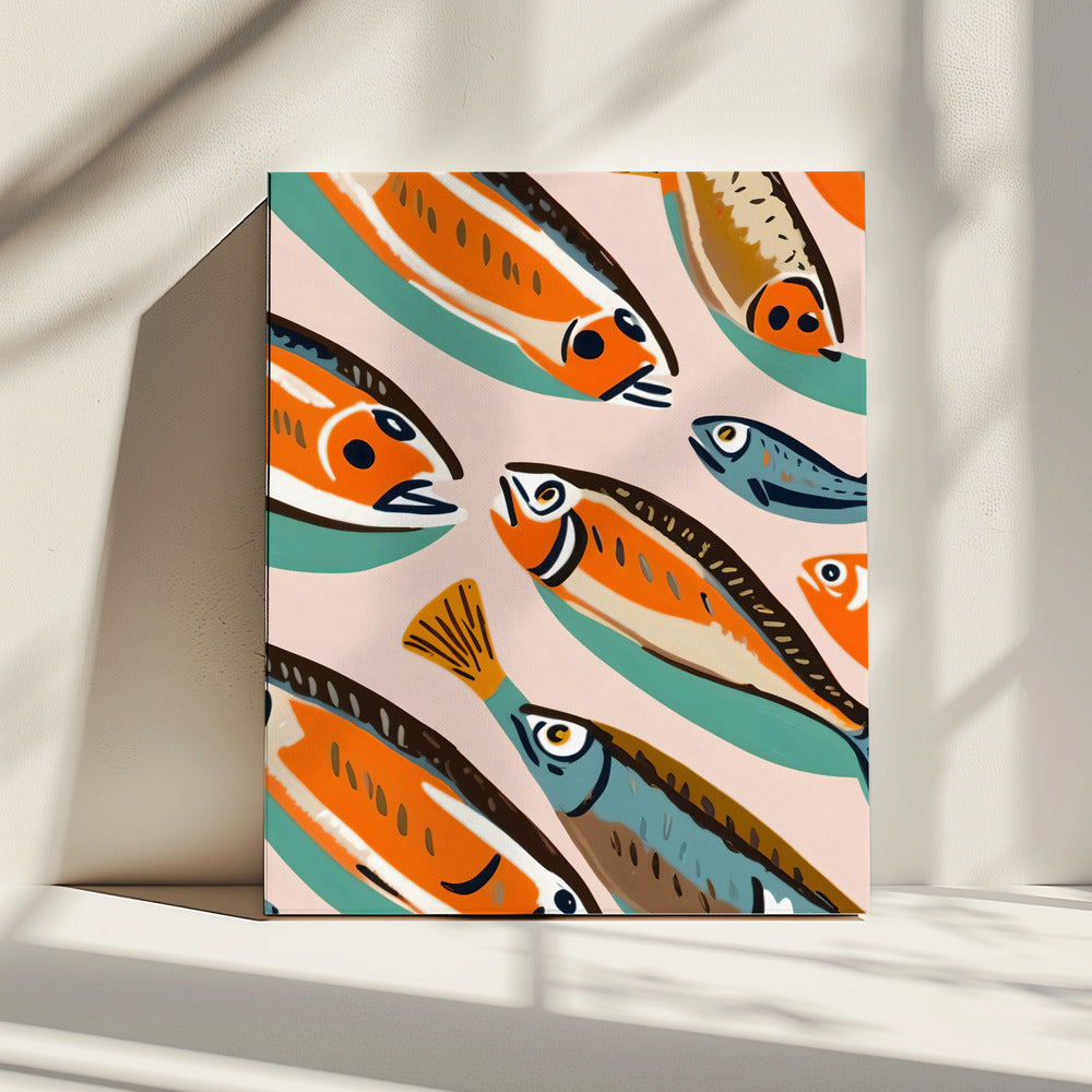 Sardientjes | Canvas