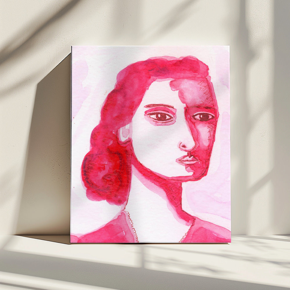 De diepe denker | Canvas