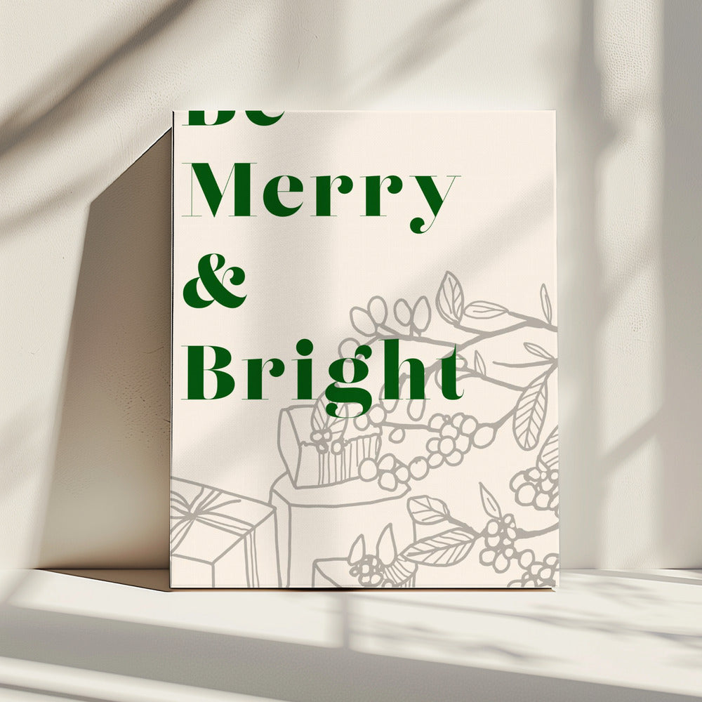 Bows and Baubles: Be Merry &amp; Bright Christmas | Canvas