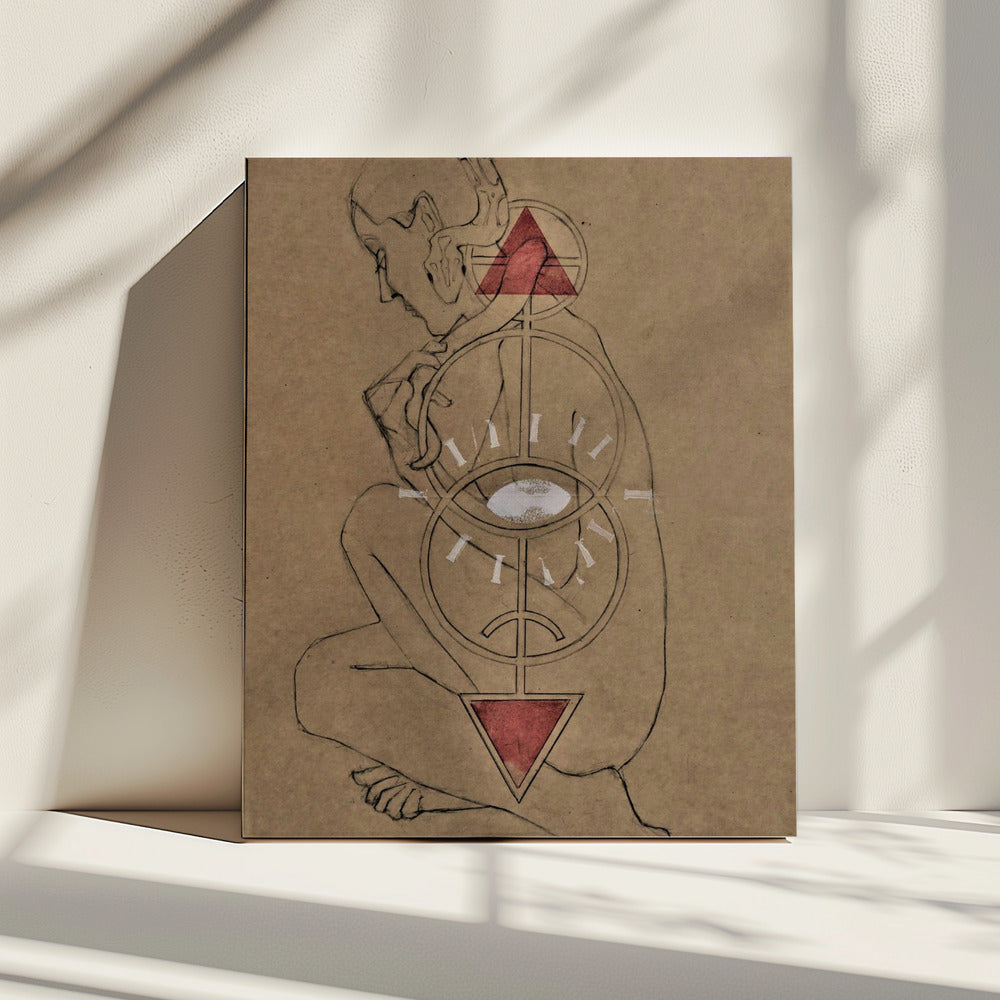 Mystieke mijmering | Canvas