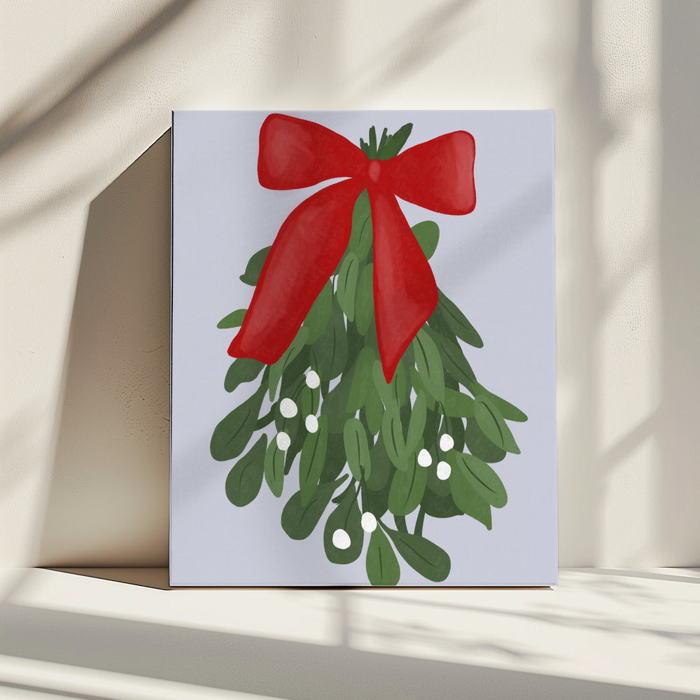 Feestelijke maretakbedel | Canvas