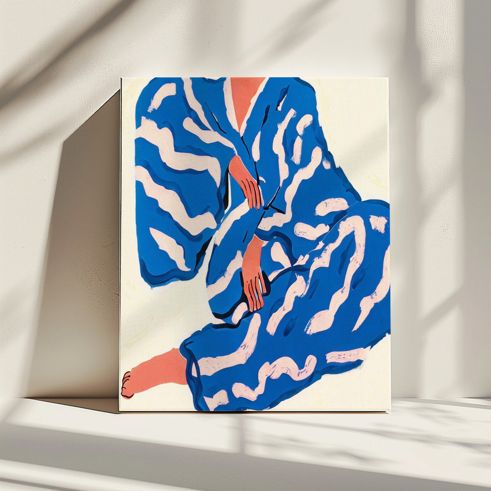 Portret Indigoreverie | Canvas
