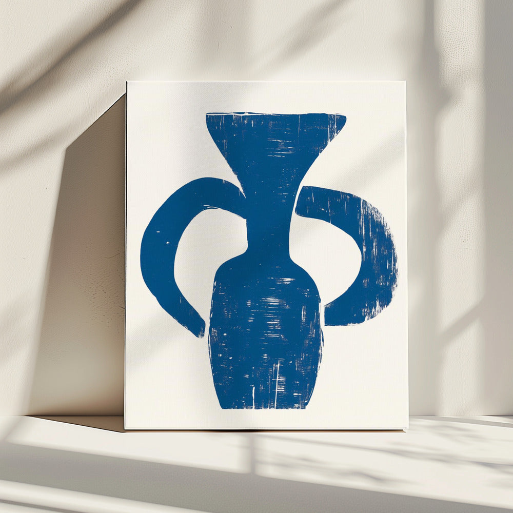 Vaas Blauw | Canvas