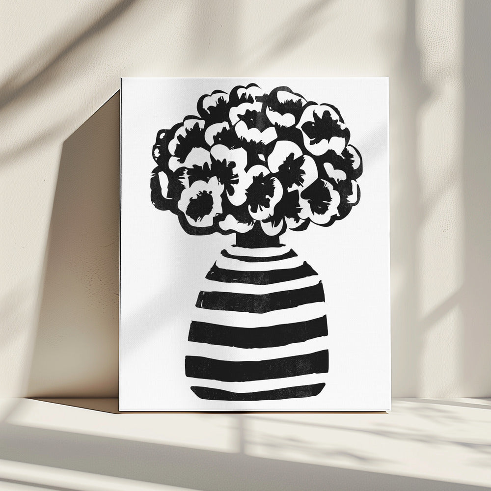 Vaas Gestreept | Canvas