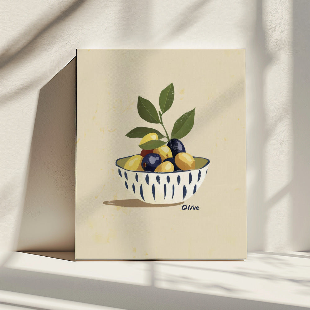 Kom olijven | Canvas