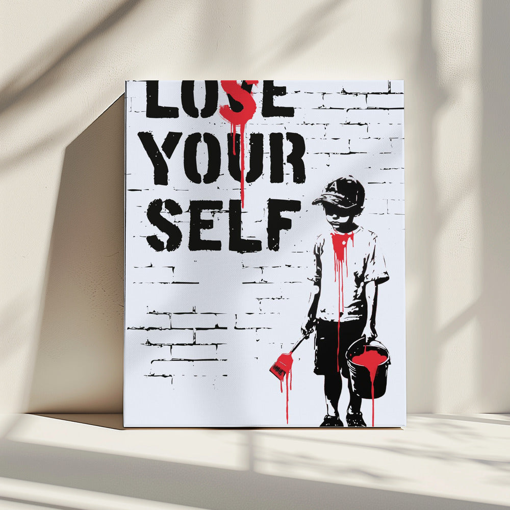 Verlies jezelf | Canvas