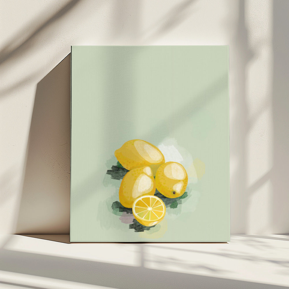 Drie en een halve citroen | Canvas