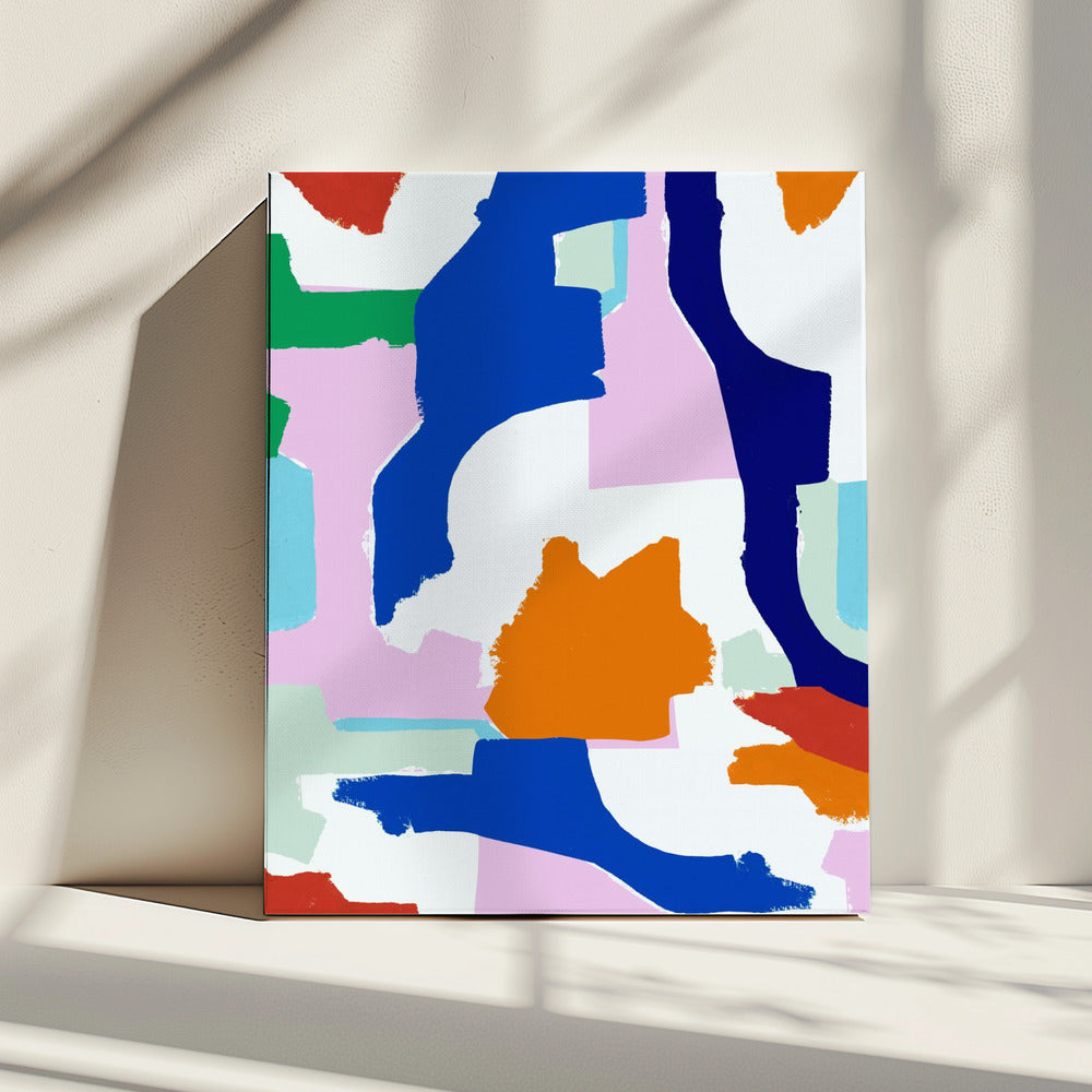 Grote vormen 3 | Canvas