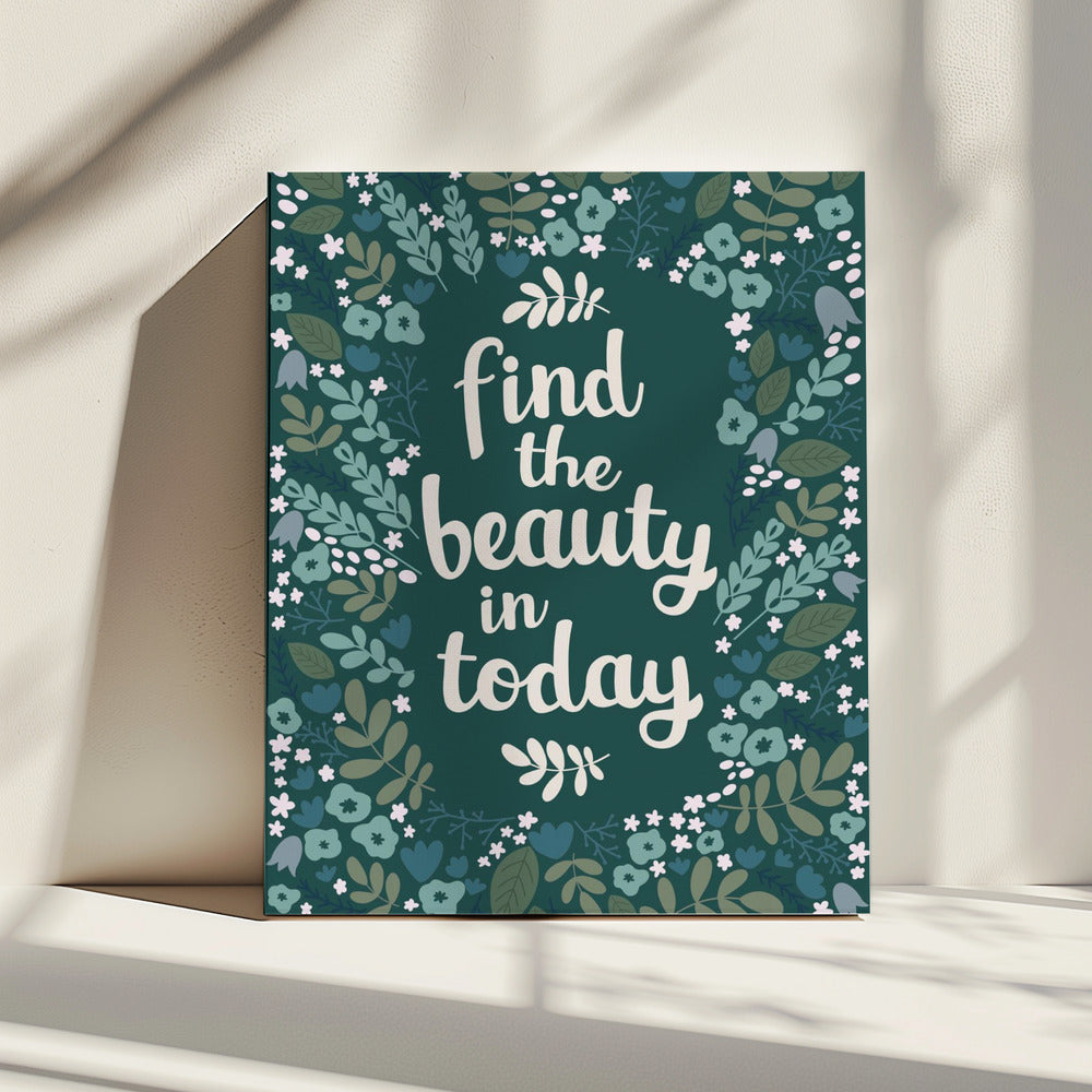 Vind de schoonheid van vandaag | Canvas