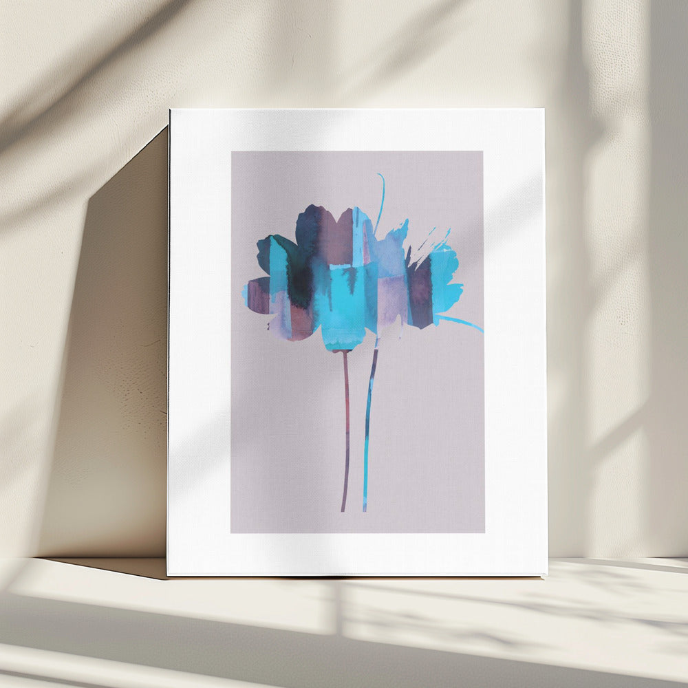 Heldere bloemenprint nr. 2 | Canvas