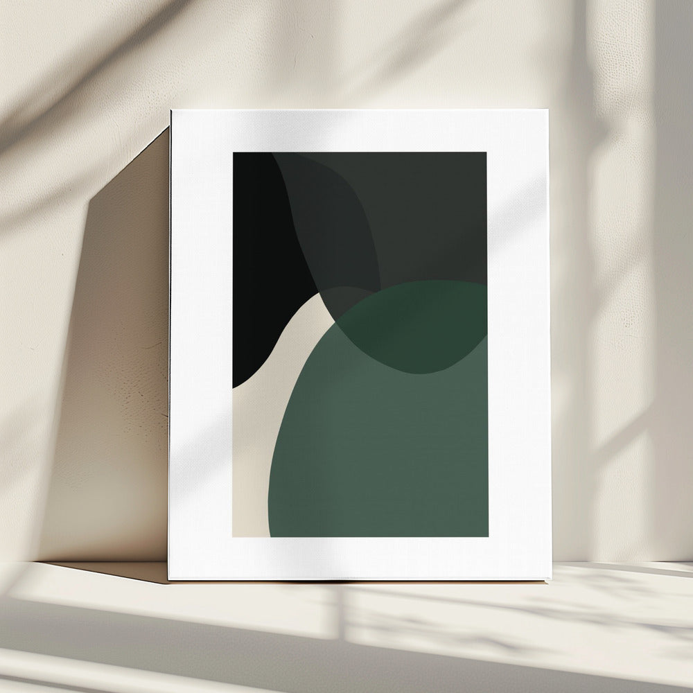 Abstracte vormen kunstdruk | Canvas