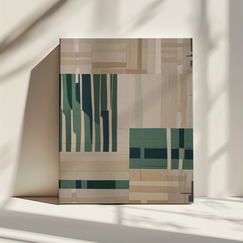 Geometrische ritmes | Canvas