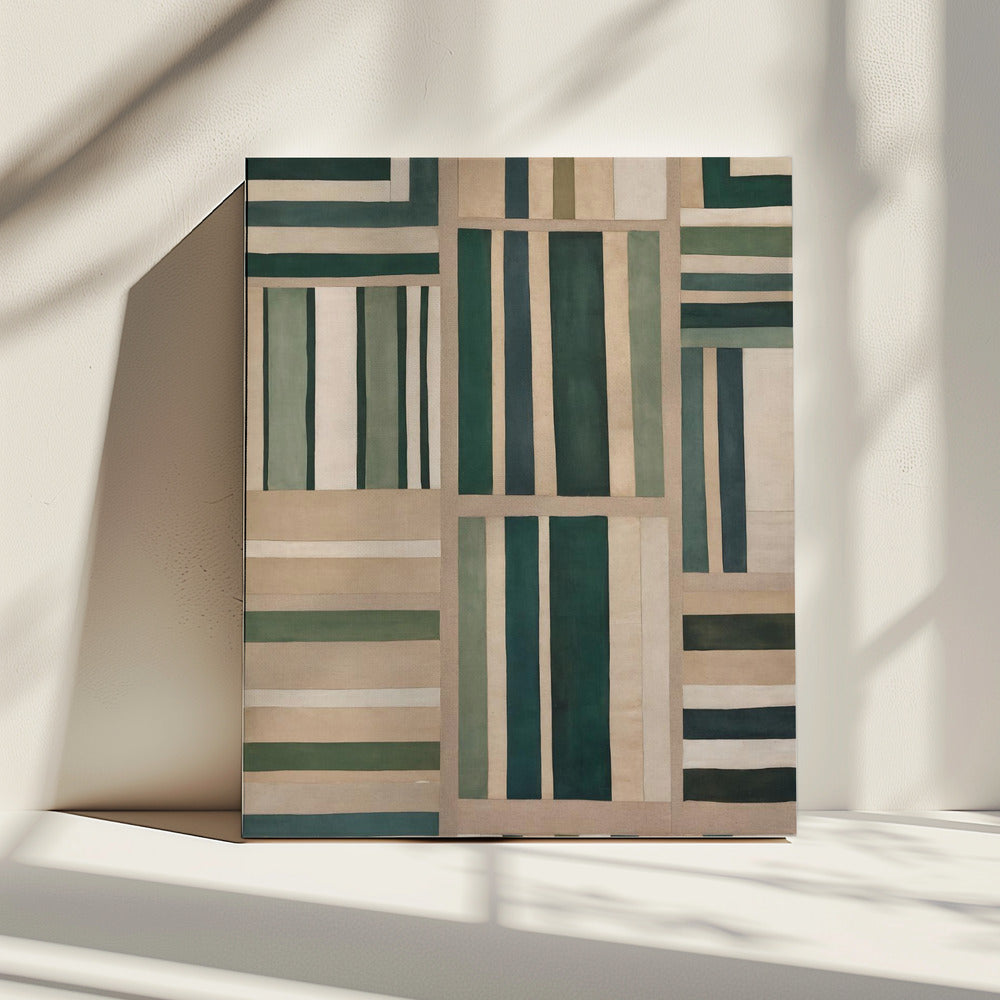 Geometrisch wandtapijt | Canvas