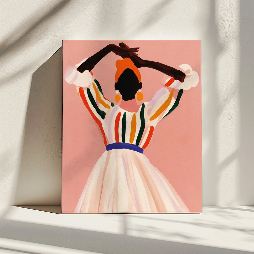 Levendig silhouet | Canvas
