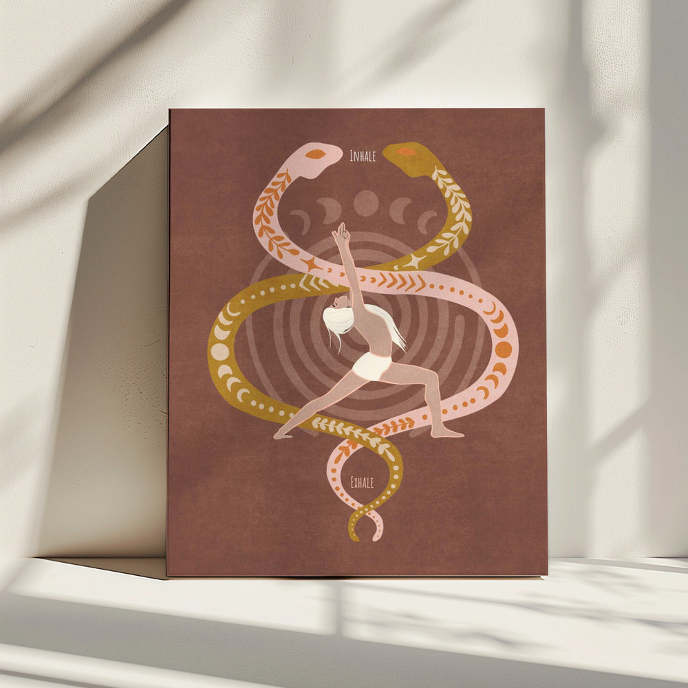 Slangenstroom Yoga | Canvas
