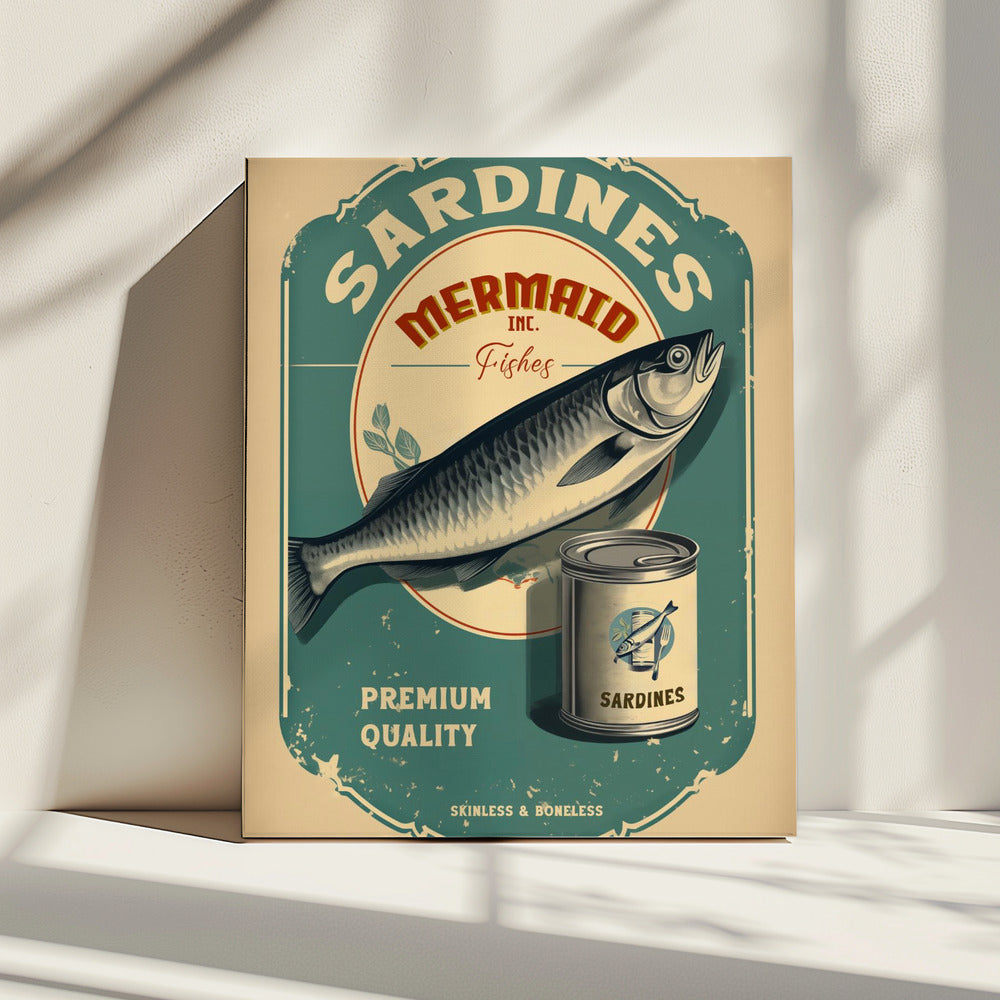 Sardientjes | Canvas