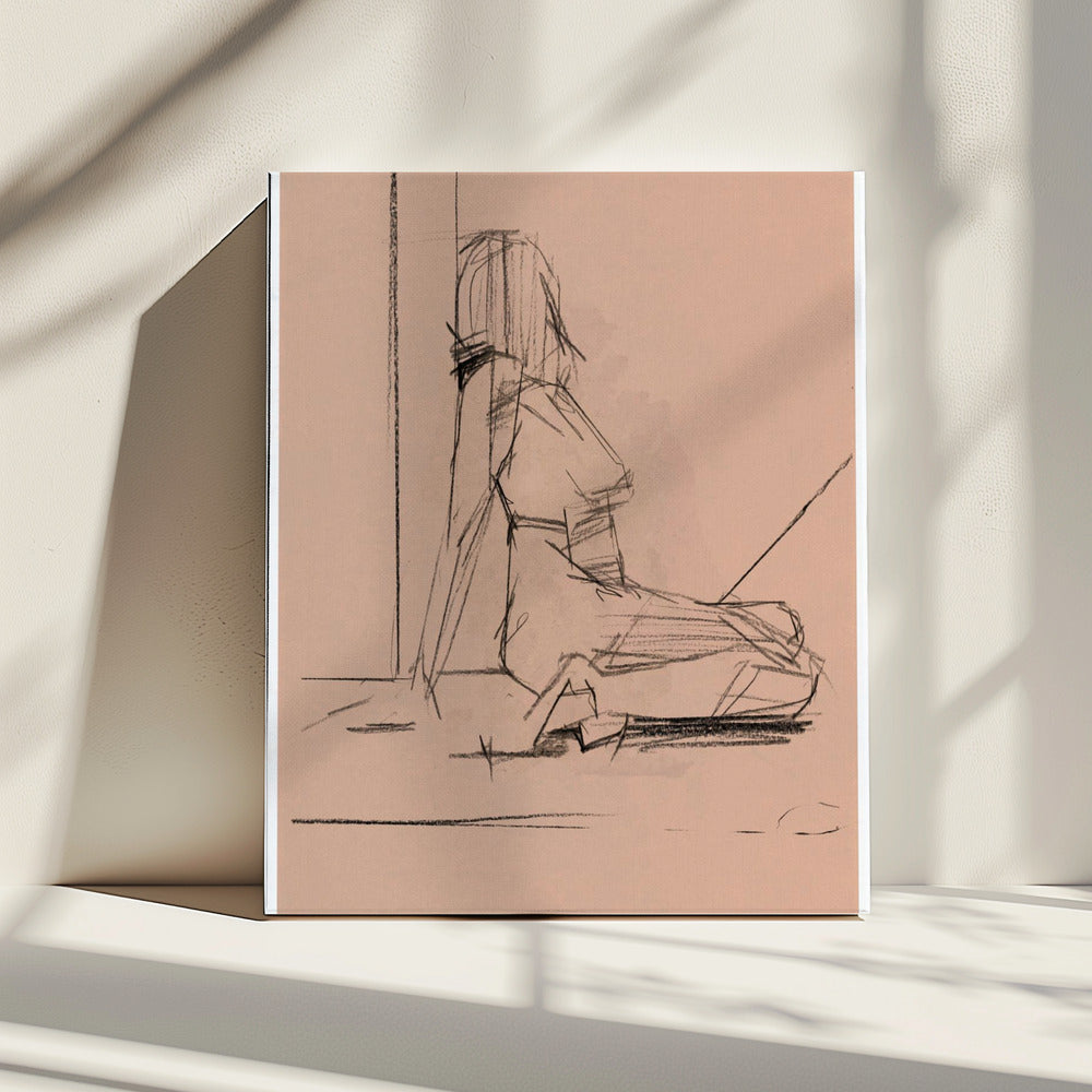 Etude Vrouwelijke No.4 | Canvas