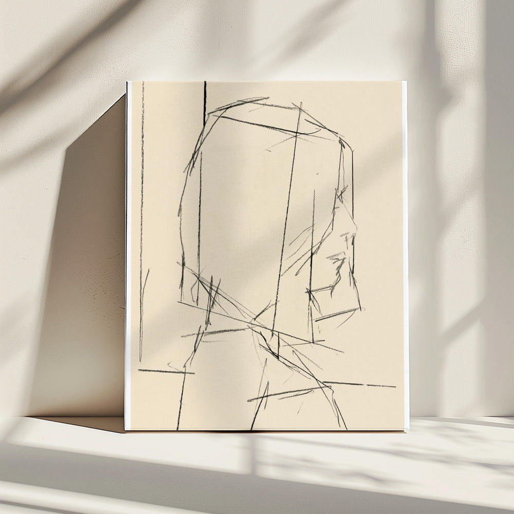 Étude Vrouwelijke No.7 | Canvas