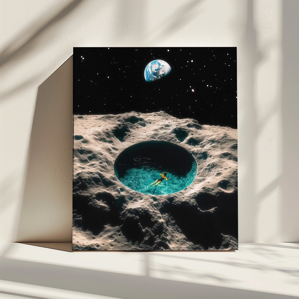 Kratervijver | Canvas