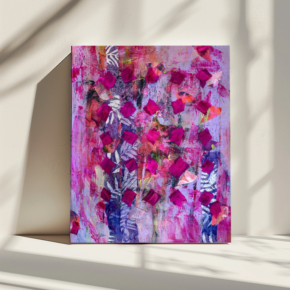 Tussen de rozen | Canvas