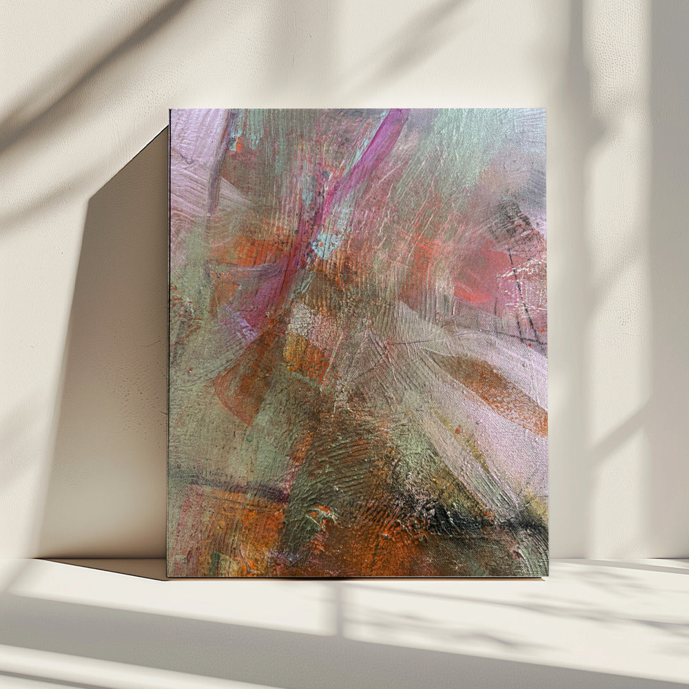 Wervelende penseelstreek | Canvas