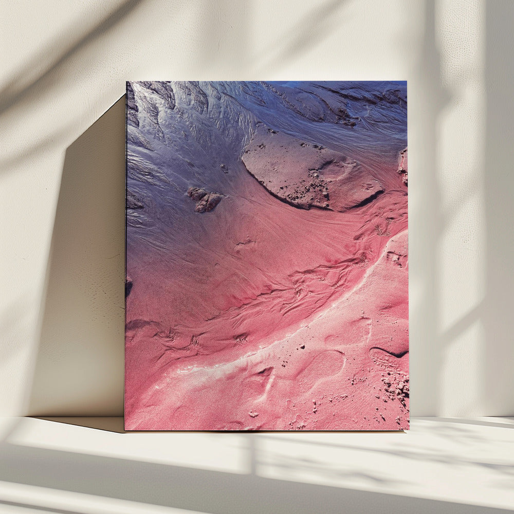 Crimson Tides Flow | Canvas
