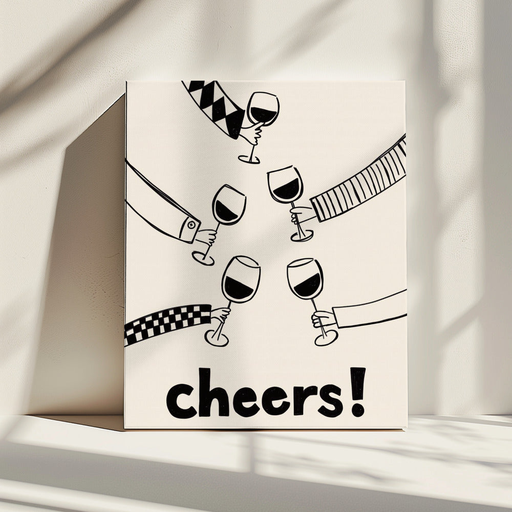 Proost! Wijnfeest | Canvas