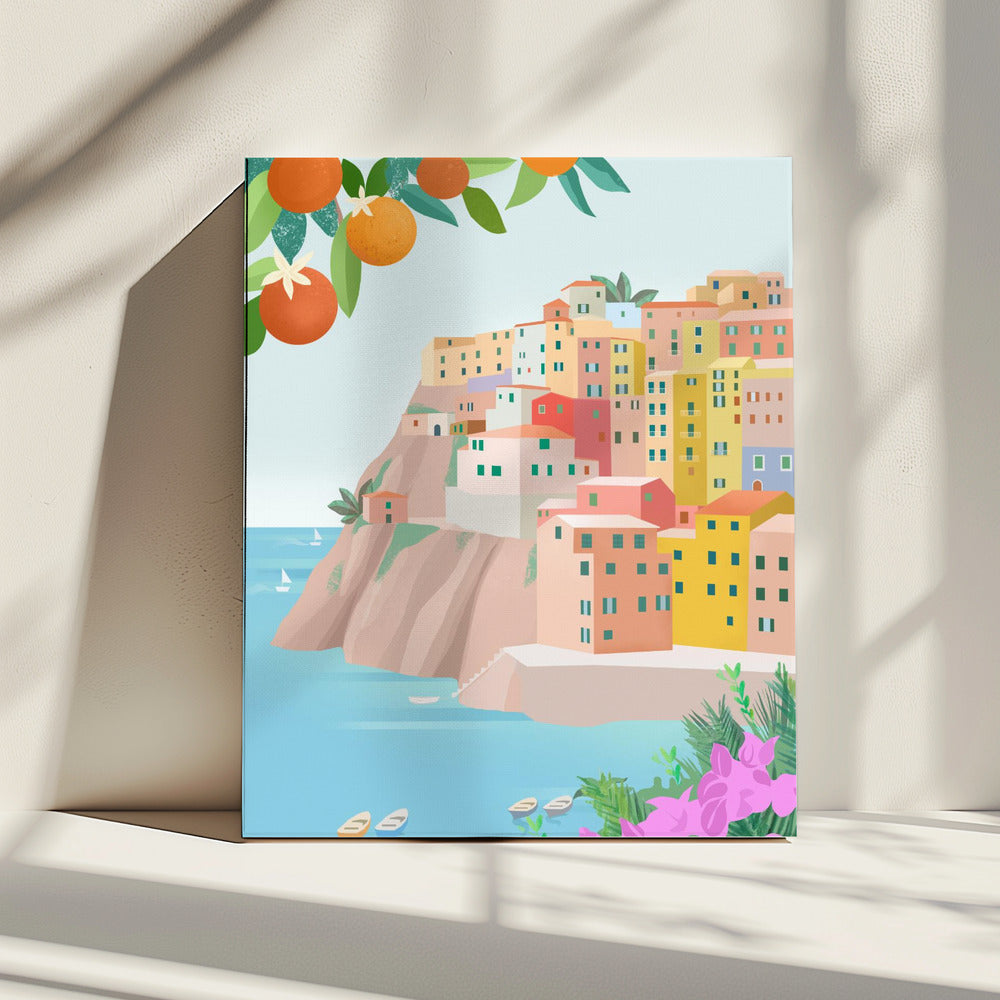 Cinque Terre, Italië | Canvas