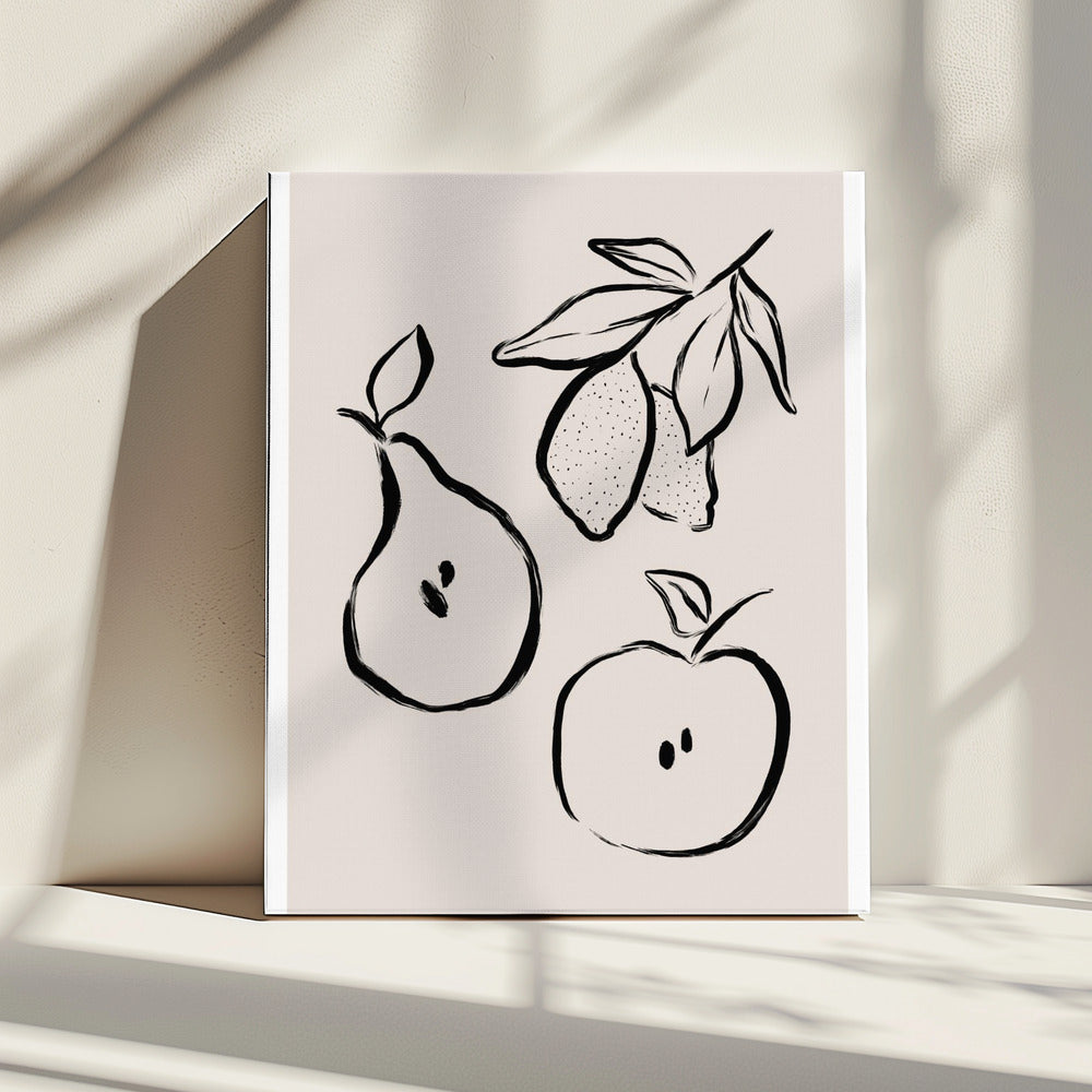 Vruchtbare schetsen | Canvas