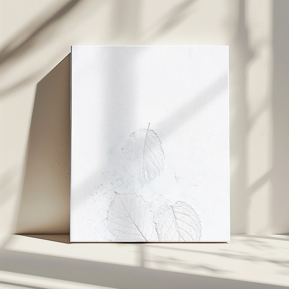 Minimale bladeren | Canvas