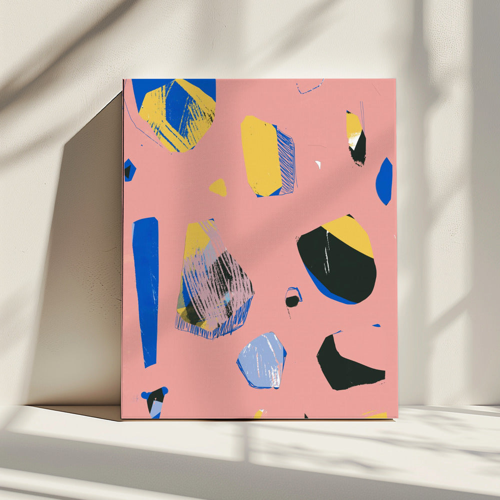 Rotsen Roze | Canvas