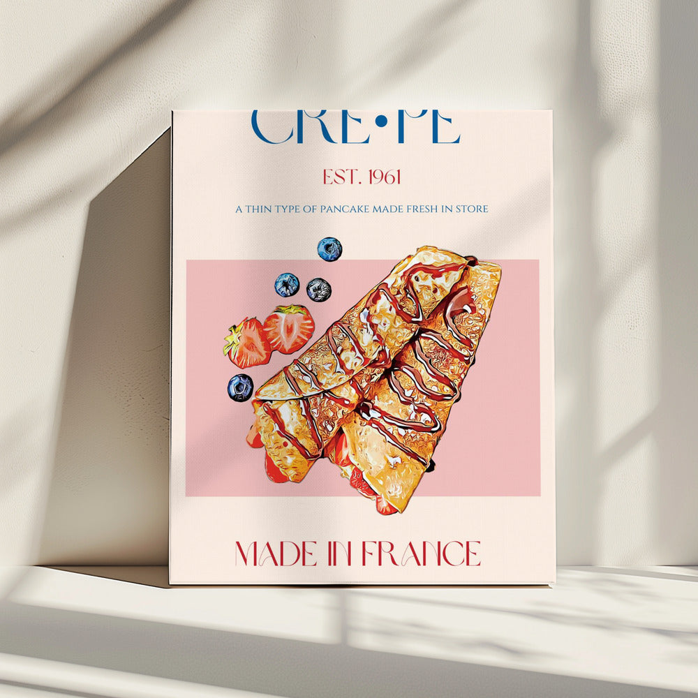 Franse crêpe-lekkernij | Canvas