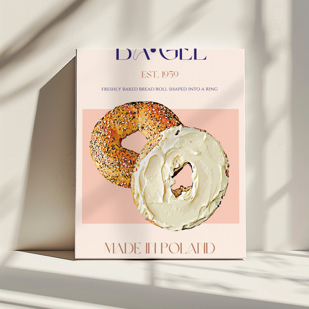 Poolse Bagel Delight | Canvas