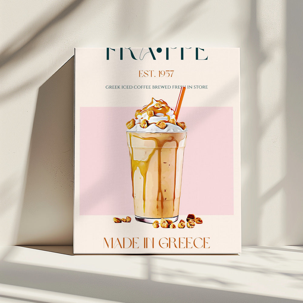 Griekse Frappe Delight | Canvas