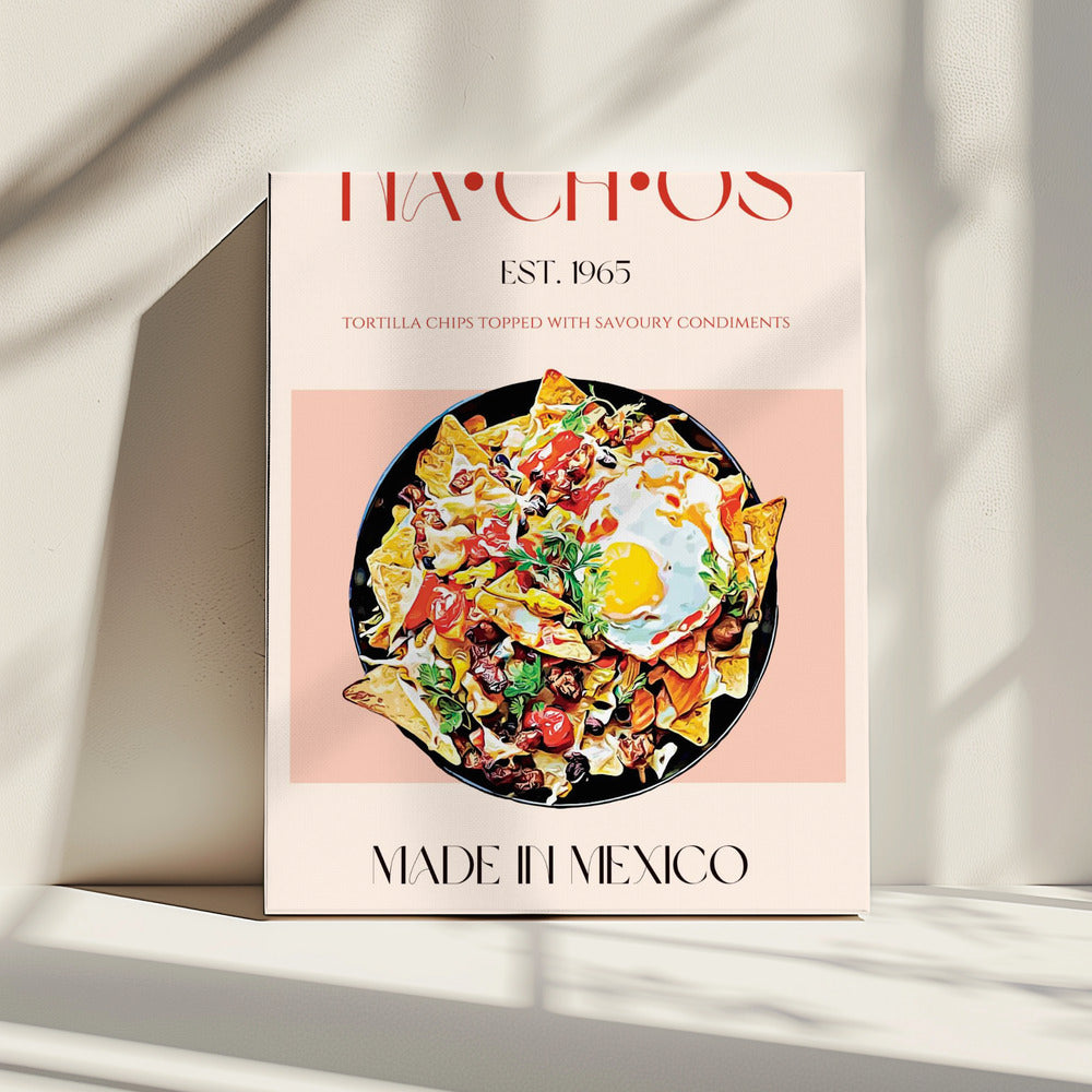 Kleurrijke Mexicaanse nachos | Canvas