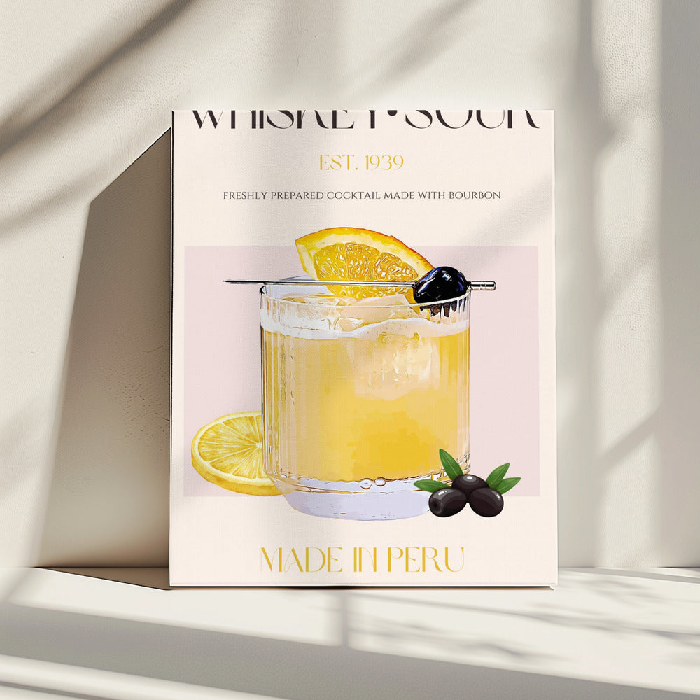 Peruaanse Whiskey Bliss | Canvas