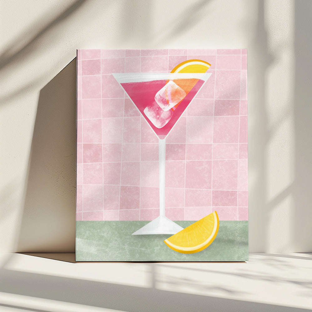 Roze cocktail | Canvas