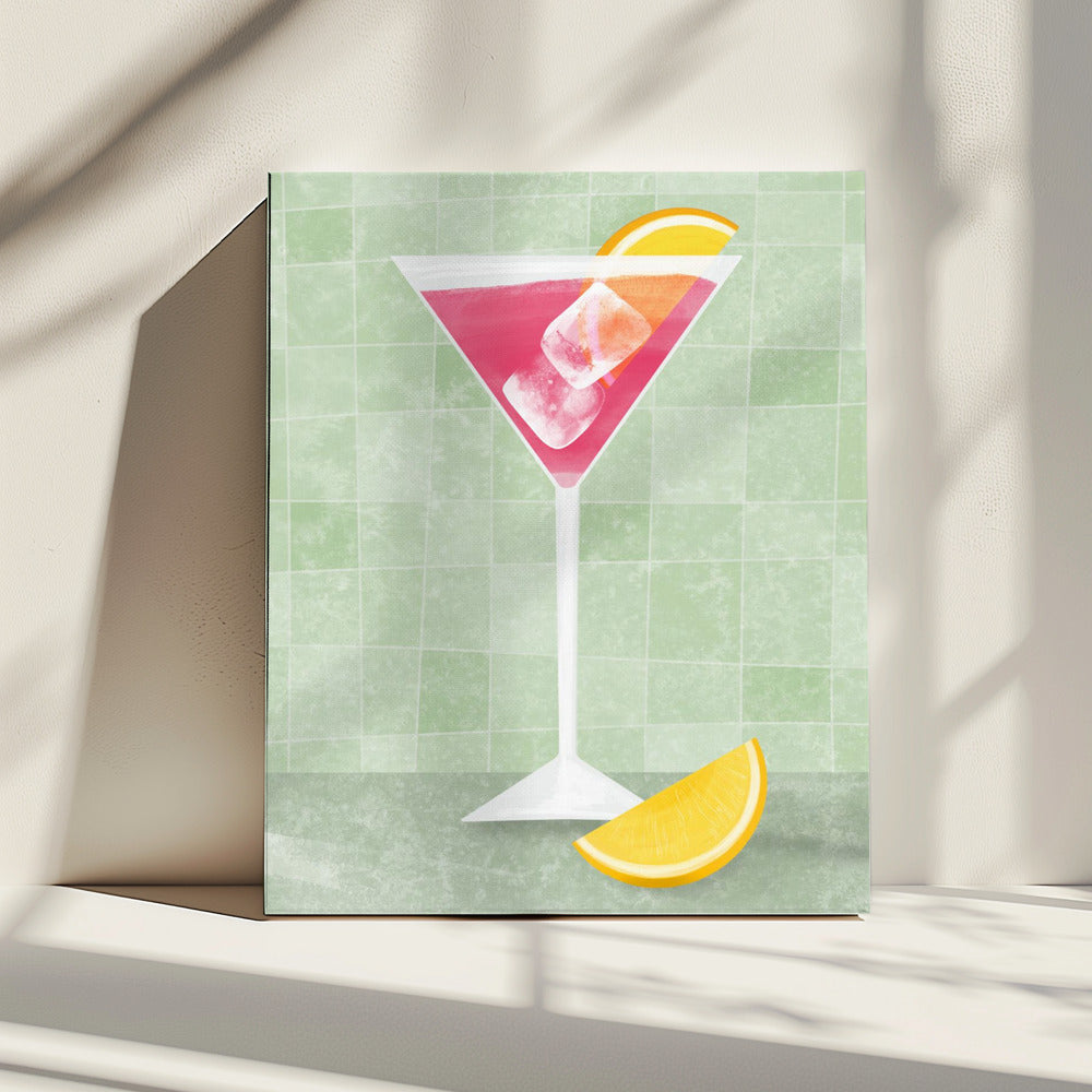 Roze cocktail | Canvas