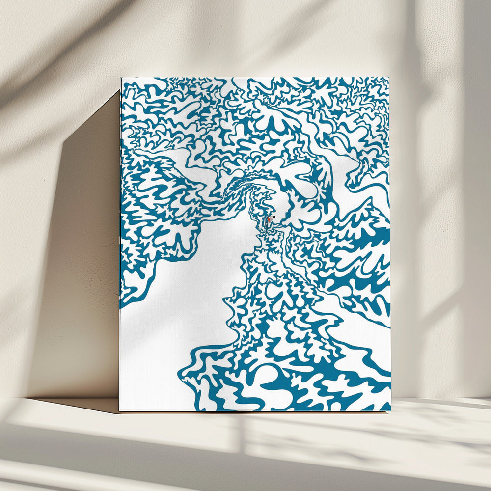 Geweldige surfgolven | Canvas