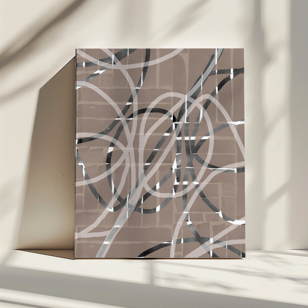 Snug Sand &amp; Shadow 1 | Canvas