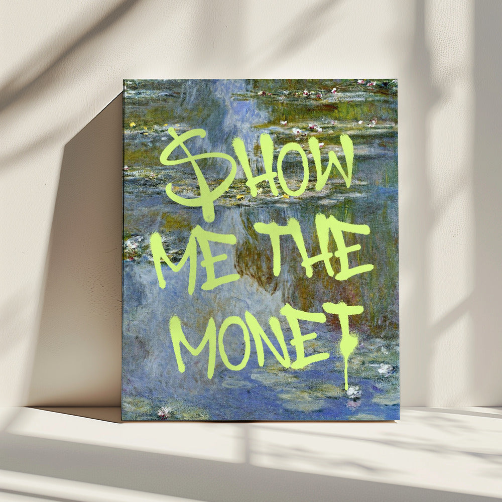 Monets ironische wending | Canvas