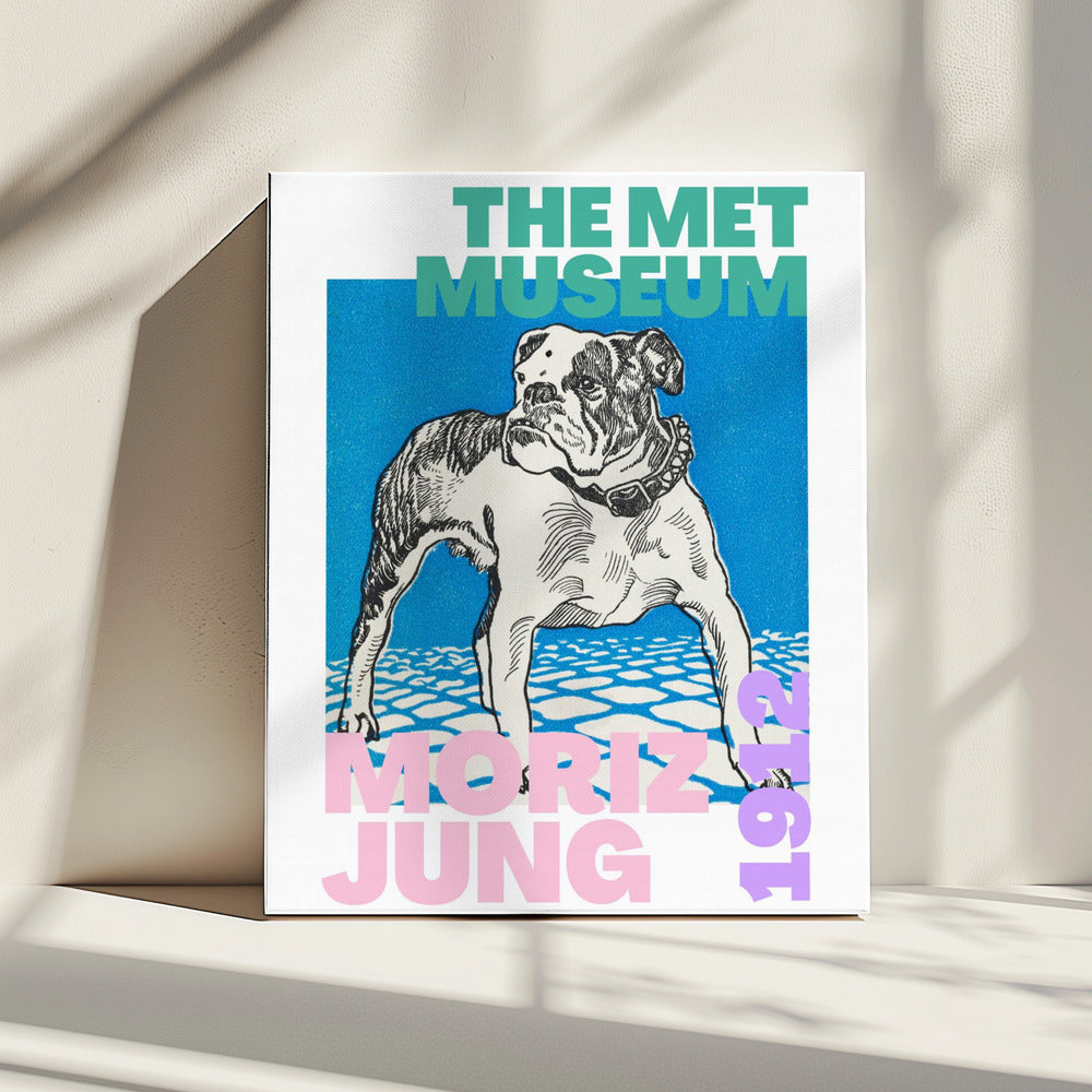 Schets van een buldog | Canvas