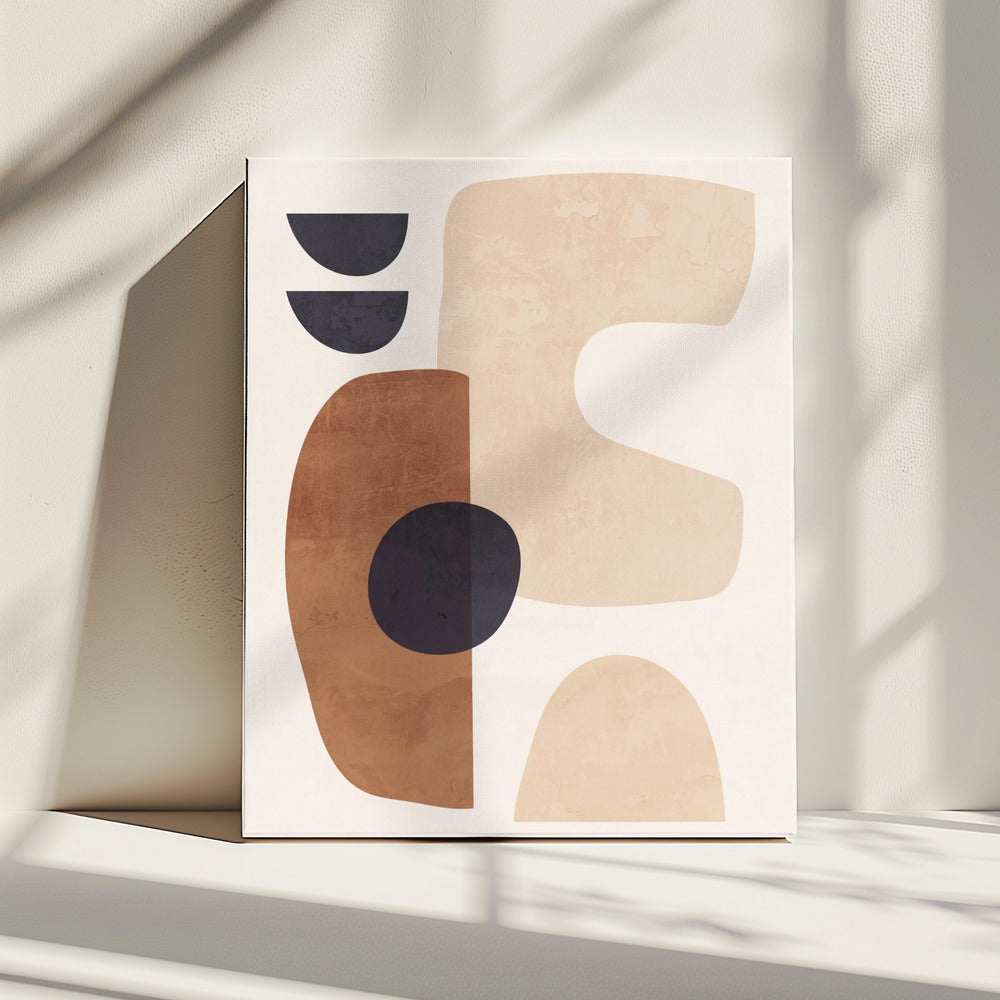 Abstracte harmonie | Canvas