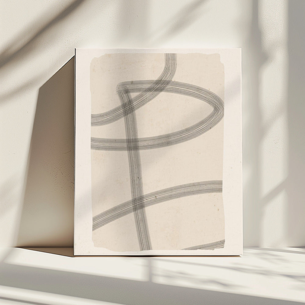 Minimale abstracte kunst | Canvas