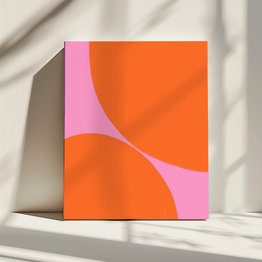 Gedurfde cirkels dansen | Canvas