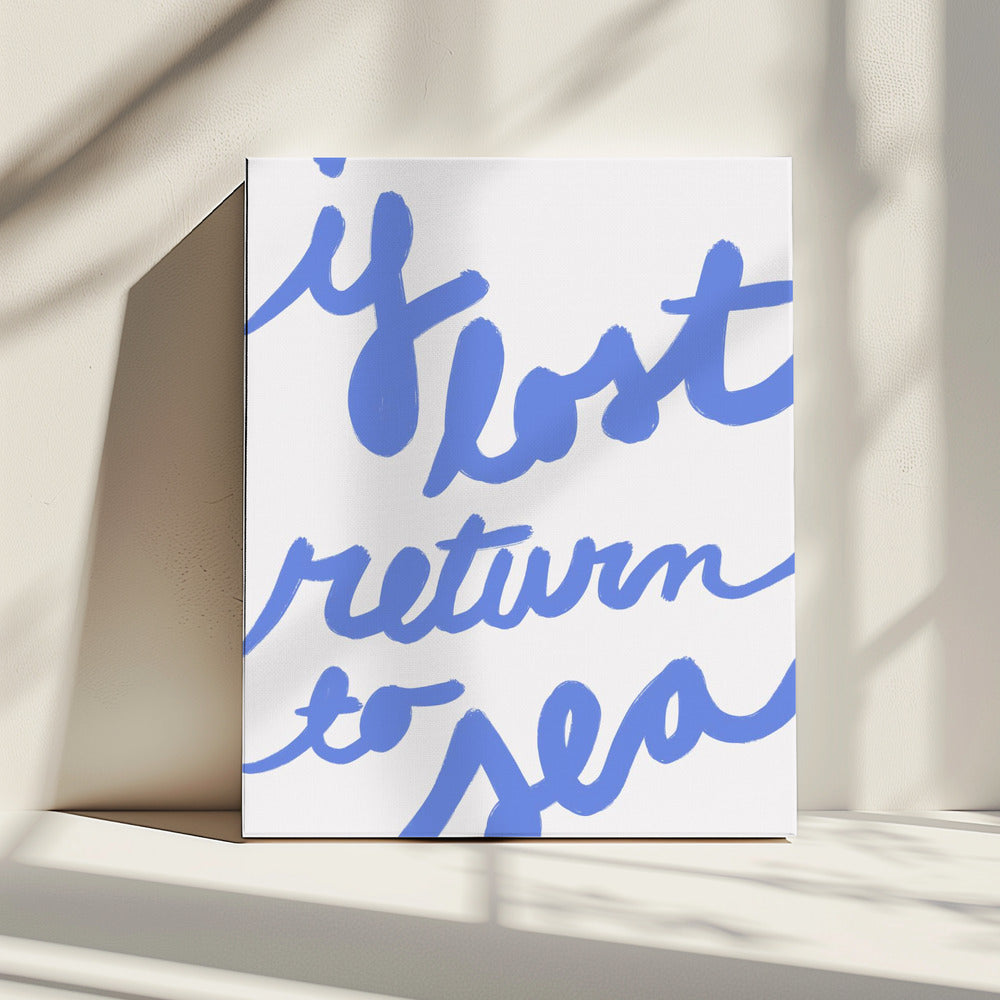 Einde van de reis | Canvas