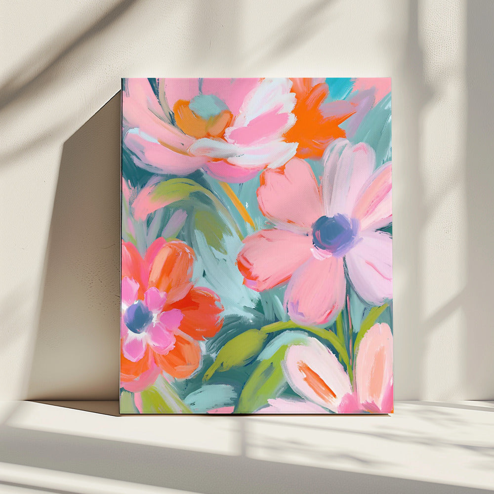 Bloeiende symfonie | Canvas