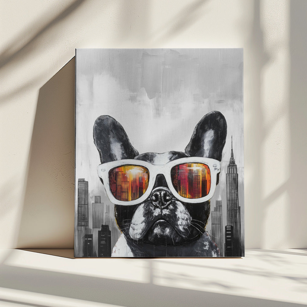Bulldog - Te cool voor school | Canvas